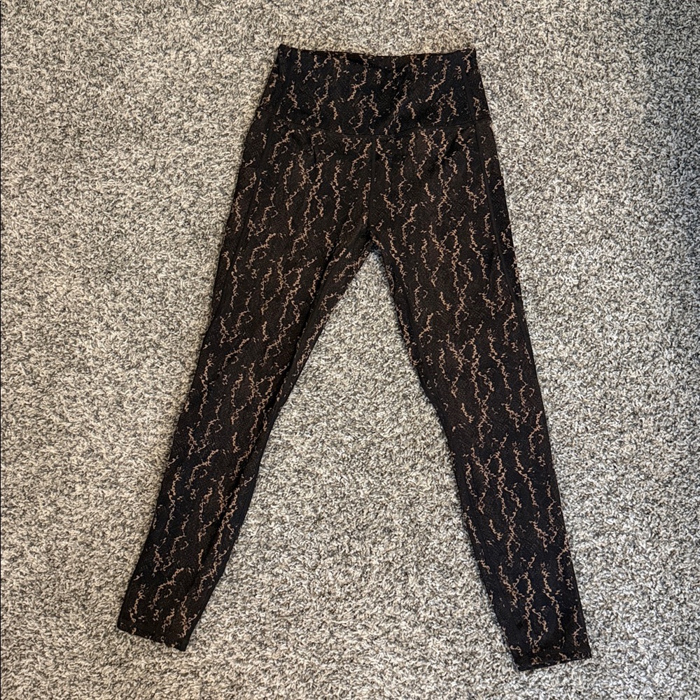 Varley | Carob Snake print | Leggings|